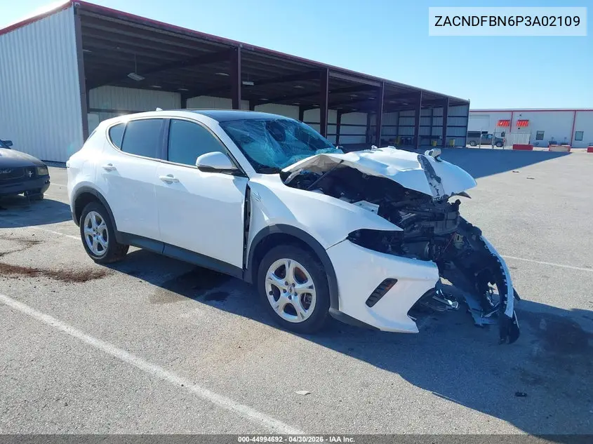 2023 Dodge Hornet Gt Plus Awd VIN: ZACNDFBN6P3A02109 Lot: 44994692