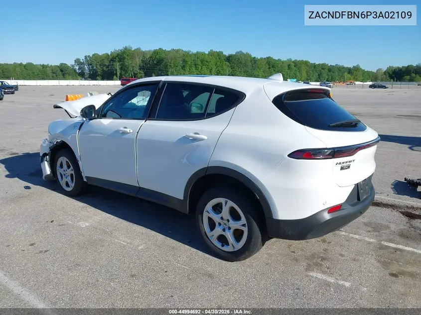 2023 Dodge Hornet Gt Plus Awd VIN: ZACNDFBN6P3A02109 Lot: 44994692