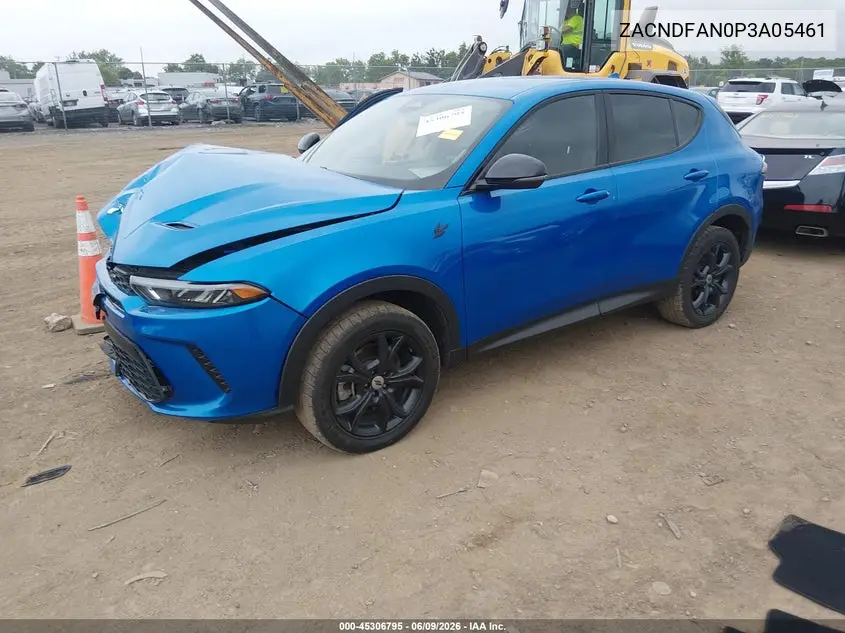 2023 Dodge Hornet Gt Awd VIN: ZACNDFAN0P3A05461 Lot: 45306795