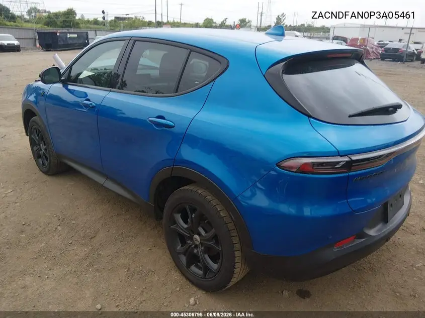 2023 Dodge Hornet Gt Awd VIN: ZACNDFAN0P3A05461 Lot: 45306795