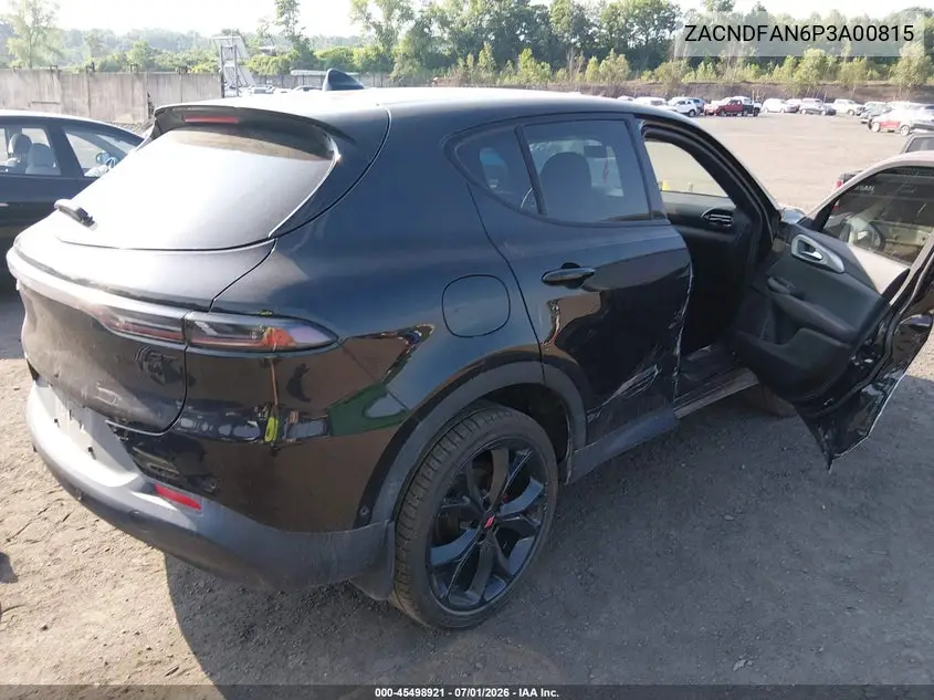 2023 Dodge Hornet Gt Awd VIN: ZACNDFAN6P3A00815 Lot: 45498921