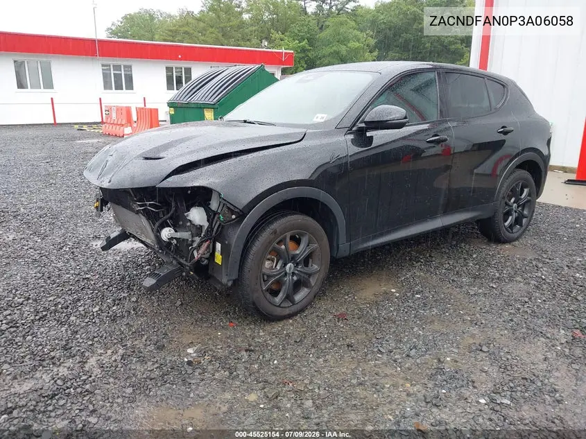 2023 Dodge Hornet Gt Awd VIN: ZACNDFAN0P3A06058 Lot: 45525154