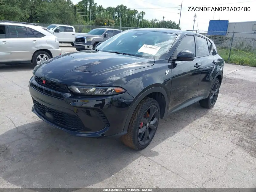 2023 Dodge Hornet Gt Awd VIN: ZACNDFAN0P3A02480 Lot: 45559066