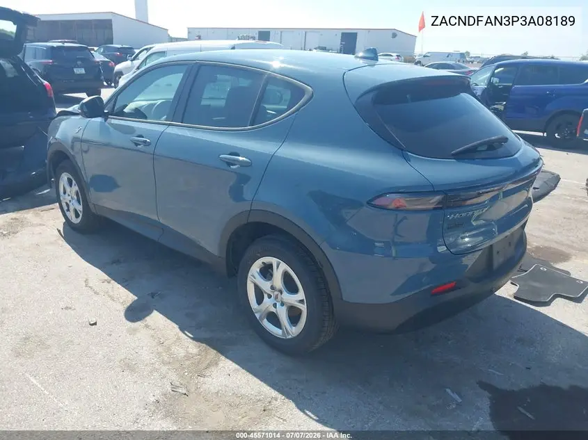 2023 Dodge Hornet Gt Awd VIN: ZACNDFAN3P3A08189 Lot: 45571014
