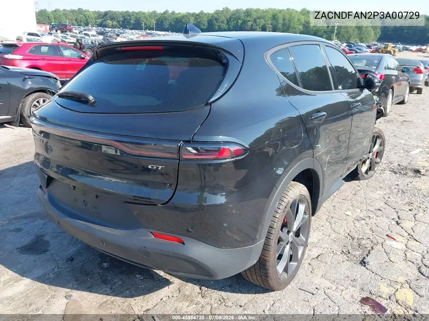 2023 Dodge Hornet Gt Awd VIN: ZACNDFAN2P3A00729 Lot: 45584728
