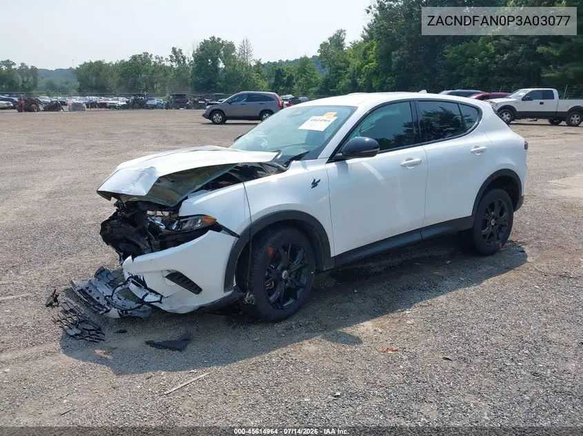 2023 Dodge Hornet Gt Awd VIN: ZACNDFAN0P3A03077 Lot: 45614964