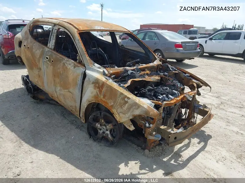 2024 Dodge Hornet Gt VIN: ZACNDFAN7R3A43207 Lot: 12632932