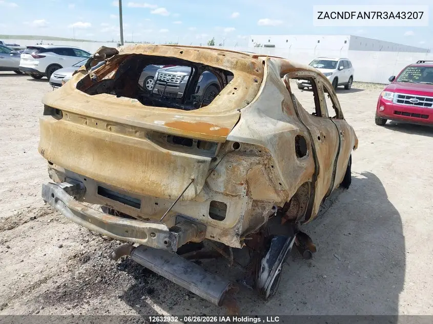 2024 Dodge Hornet Gt VIN: ZACNDFAN7R3A43207 Lot: 12632932