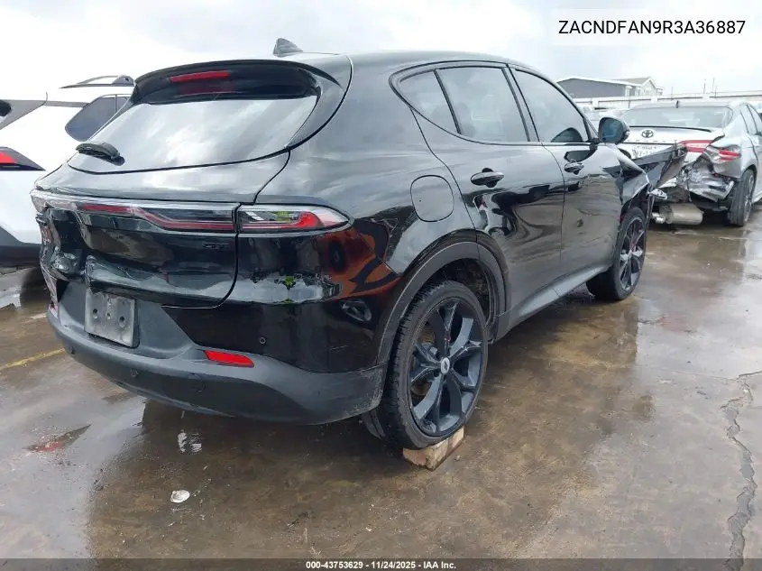 2024 Dodge Hornet Gt VIN: ZACNDFAN9R3A36887 Lot: 43753629