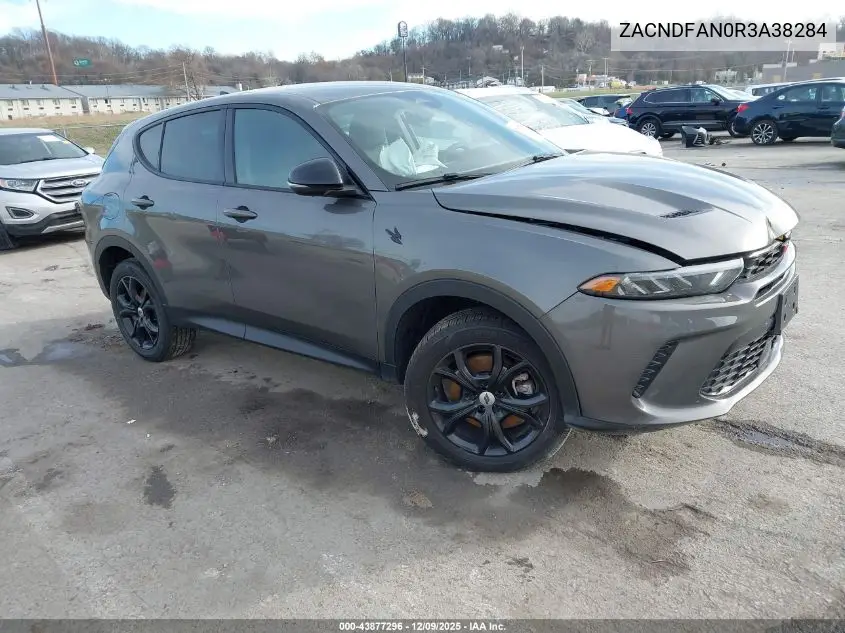 2024 Dodge Hornet Gt VIN: ZACNDFAN0R3A38284 Lot: 43877296