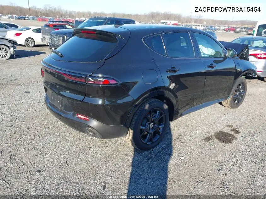 2024 Dodge Hornet R/T VIN: ZACPDFCW7R3A15454 Lot: 44172106