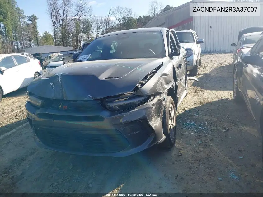 2024 Dodge Hornet Gt Awd VIN: ZACNDFAN2R3A37007 Lot: 44441390