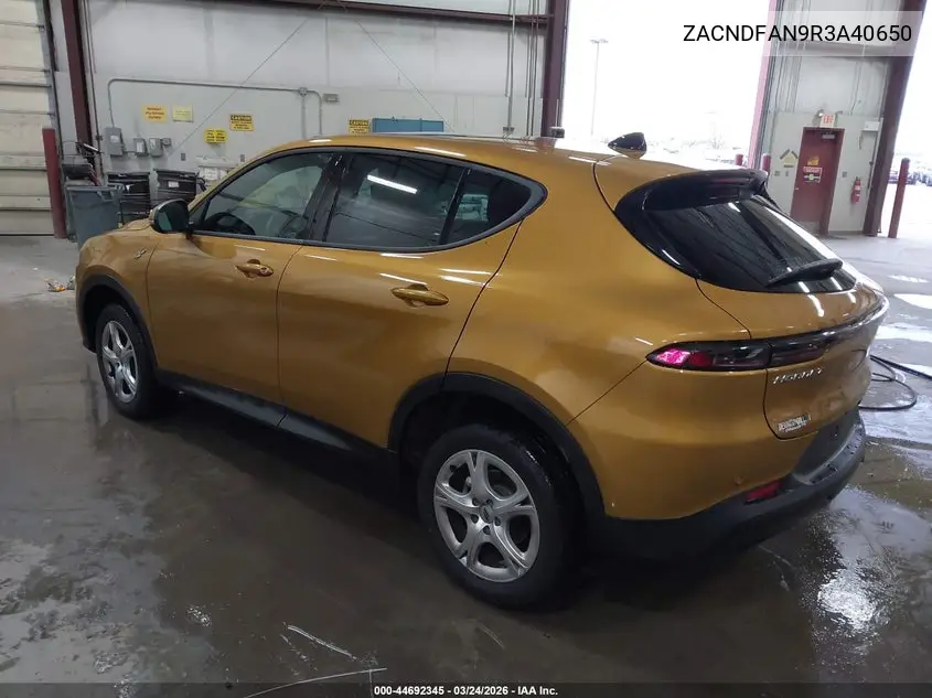 2024 Dodge Hornet Gt Plus Awd VIN: ZACNDFAN9R3A40650 Lot: 44692345