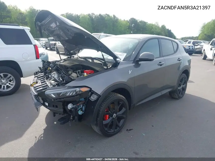 2024 Dodge Hornet Gt Awd VIN: ZACNDFAN5R3A21397 Lot: 44782427