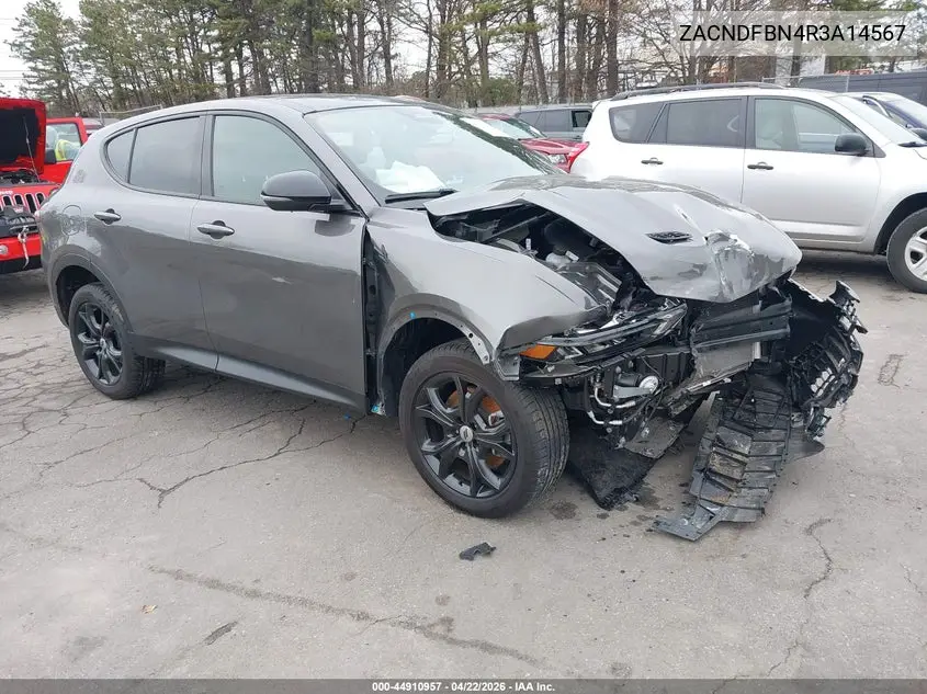 2024 Dodge Hornet Gt Plus Awd VIN: ZACNDFBN4R3A14567 Lot: 44910957