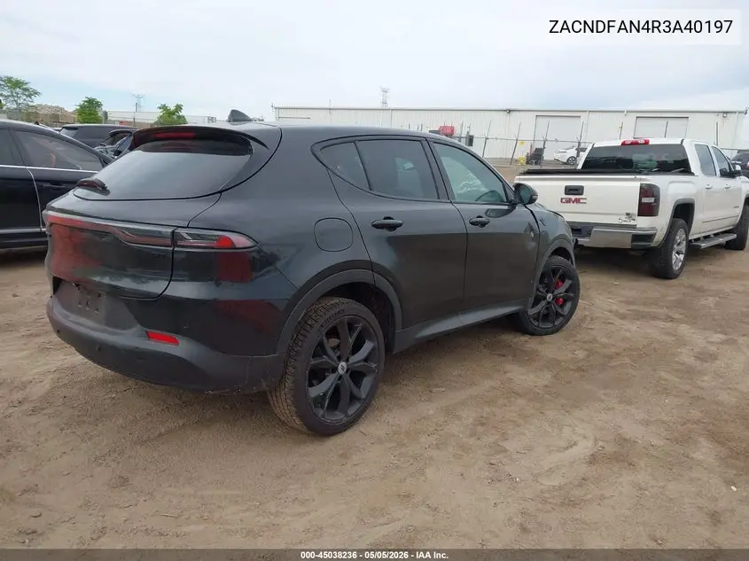 2024 Dodge Hornet Gt Plus Awd VIN: ZACNDFAN4R3A40197 Lot: 45038236