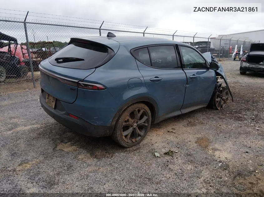 2024 Dodge Hornet Gt Awd VIN: ZACNDFAN4R3A21861 Lot: 45051086