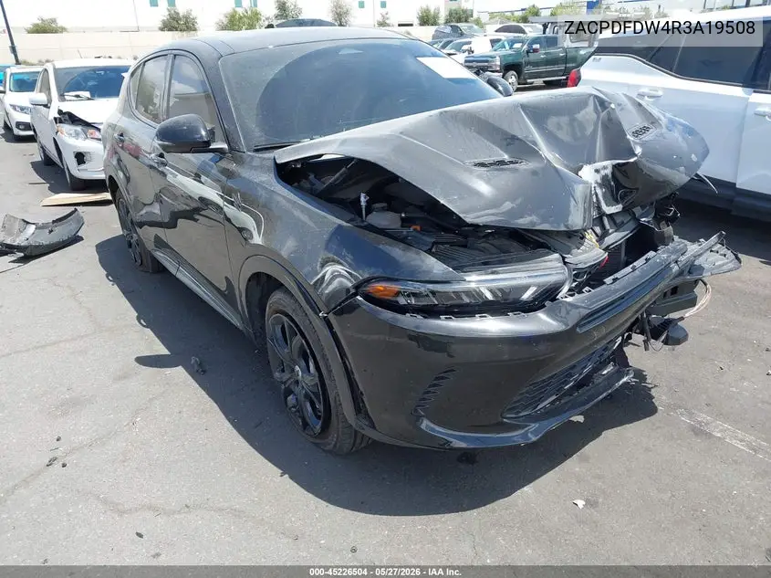 2024 Dodge Hornet R/T Plus Eawd VIN: ZACPDFDW4R3A19508 Lot: 45226504