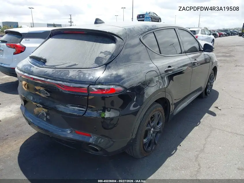 2024 Dodge Hornet R/T Plus Eawd VIN: ZACPDFDW4R3A19508 Lot: 45226504
