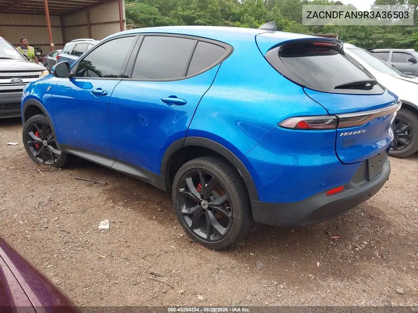 2024 Dodge Hornet Gt Awd VIN: ZACNDFAN9R3A36503 Lot: 45254334