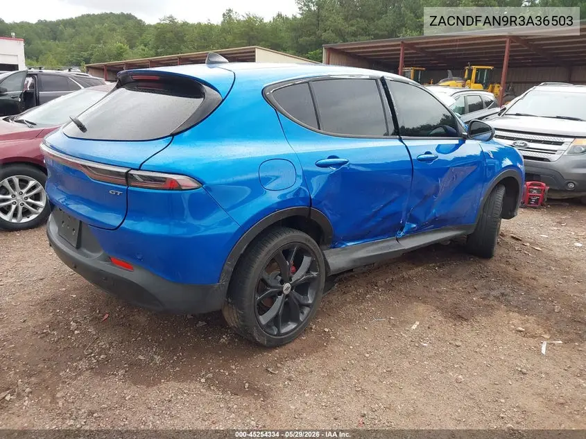 2024 Dodge Hornet Gt Awd VIN: ZACNDFAN9R3A36503 Lot: 45254334