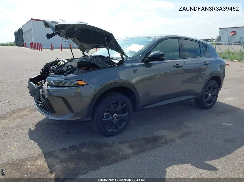 2024 Dodge Hornet Gt Awd VIN: ZACNDFAN3R3A39462 Lot: 45326314