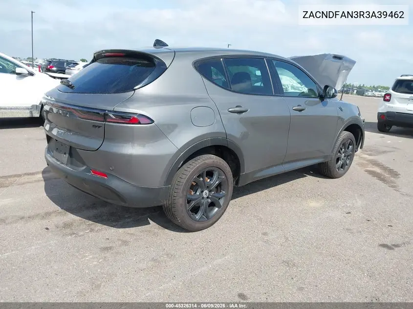 2024 Dodge Hornet Gt Awd VIN: ZACNDFAN3R3A39462 Lot: 45326314