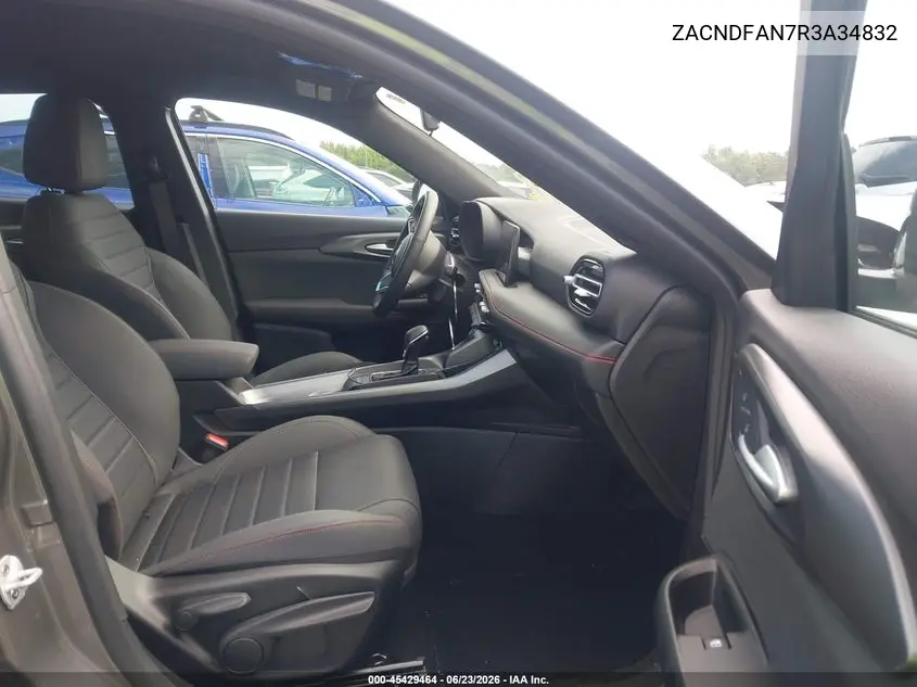 2024 Dodge Hornet Gt Awd VIN: ZACNDFAN7R3A34832 Lot: 45429464