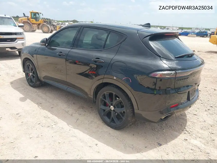 2024 Dodge Hornet R/T Plus Eawd VIN: ZACPDFDW4R3A25034 Lot: 45464667