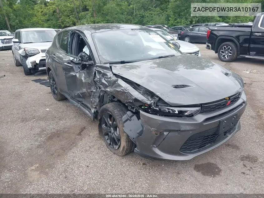 2024 Dodge Hornet R/T Plus Eawd VIN: ZACPDFDW3R3A10167 Lot: 45476344