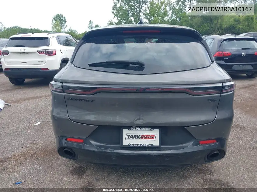 2024 Dodge Hornet R/T Plus Eawd VIN: ZACPDFDW3R3A10167 Lot: 45476344