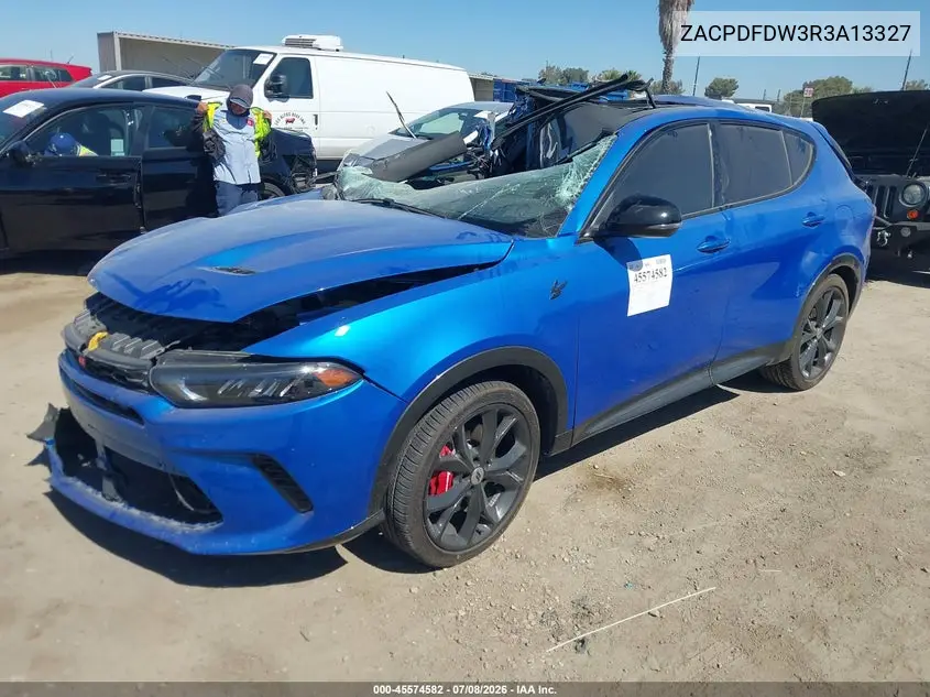 2024 Dodge Hornet R/T Plus Eawd VIN: ZACPDFDW3R3A13327 Lot: 45574582