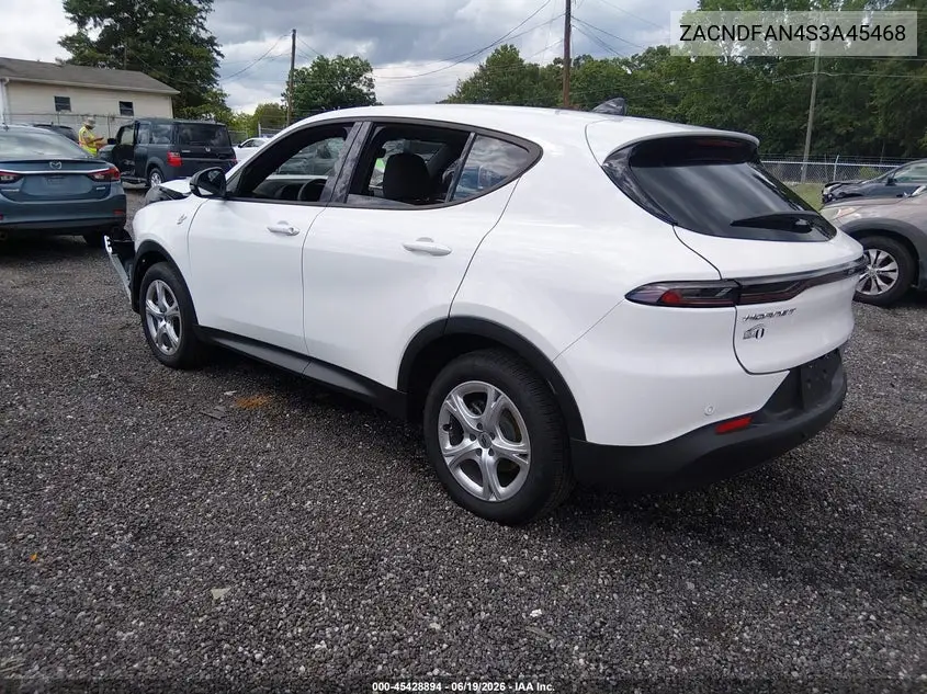 2025 Dodge Hornet Gt Awd VIN: ZACNDFAN4S3A45468 Lot: 45428894