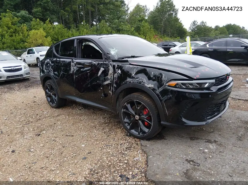 2025 Dodge Hornet Gt Plus Awd VIN: ZACNDFAN0S3A44723 Lot: 45617633