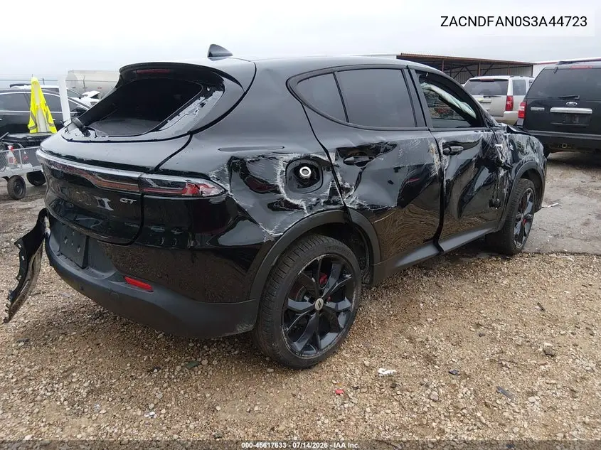 2025 Dodge Hornet Gt Plus Awd VIN: ZACNDFAN0S3A44723 Lot: 45617633