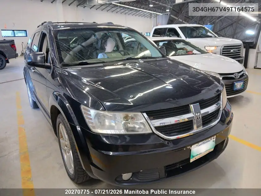 2009 Dodge Journey R/T VIN: 3D4GH67V49T164575 Lot: 20270775