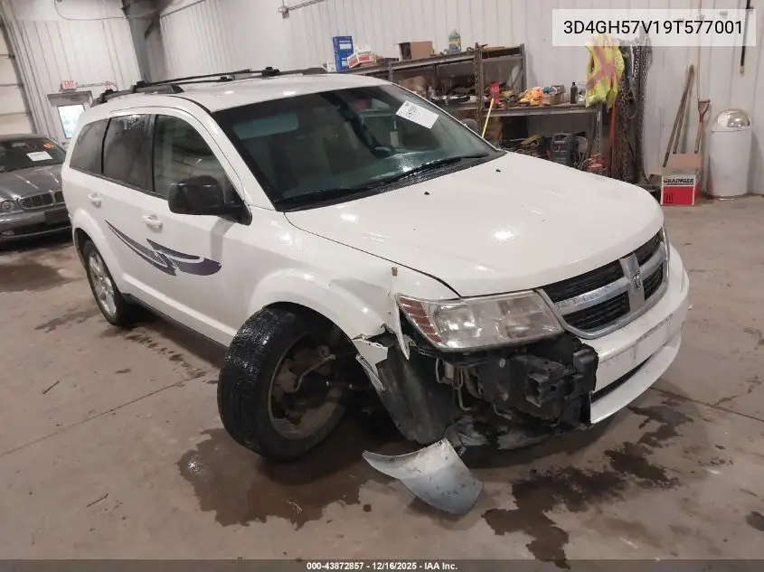 3D4GH57V19T577001 2009 Dodge Journey Sxt