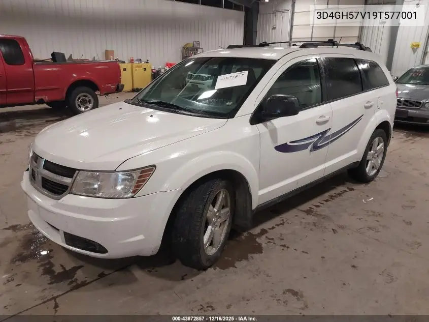 3D4GH57V19T577001 2009 Dodge Journey Sxt