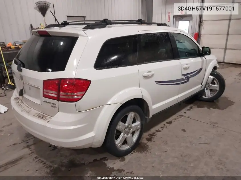 3D4GH57V19T577001 2009 Dodge Journey Sxt