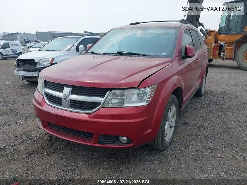 2010 Dodge Journey Sxt VIN: 3D4PG5FVXAT276512 Lot: 30094606