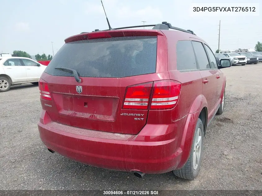 2010 Dodge Journey Sxt VIN: 3D4PG5FVXAT276512 Lot: 30094606