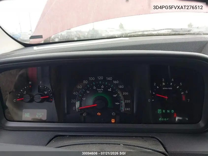 2010 Dodge Journey Sxt VIN: 3D4PG5FVXAT276512 Lot: 30094606