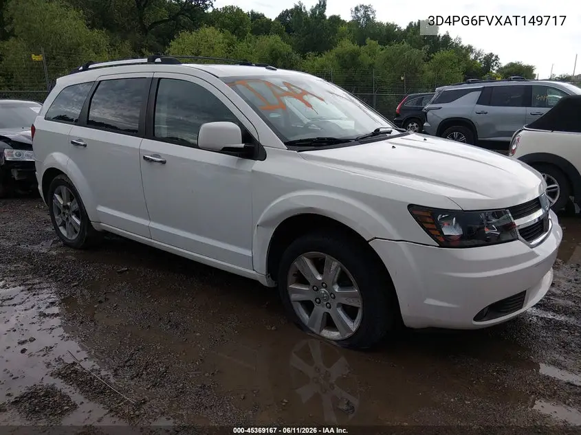 2010 Dodge Journey R/T VIN: 3D4PG6FVXAT149717 Lot: 45369167