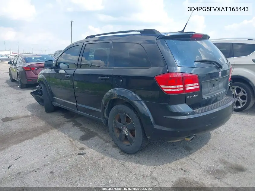 2010 Dodge Journey Sxt VIN: 3D4PG5FVXAT165443 Lot: 45575330