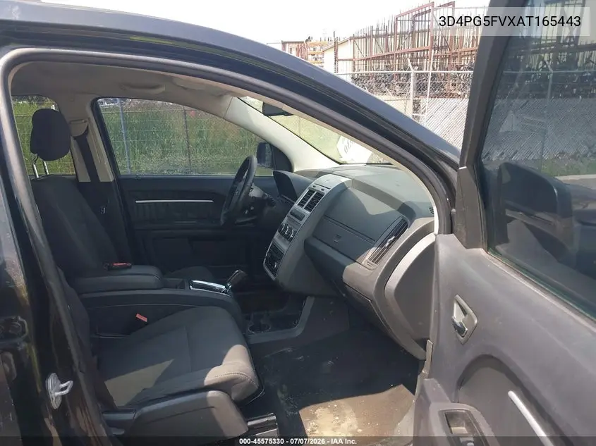 2010 Dodge Journey Sxt VIN: 3D4PG5FVXAT165443 Lot: 45575330