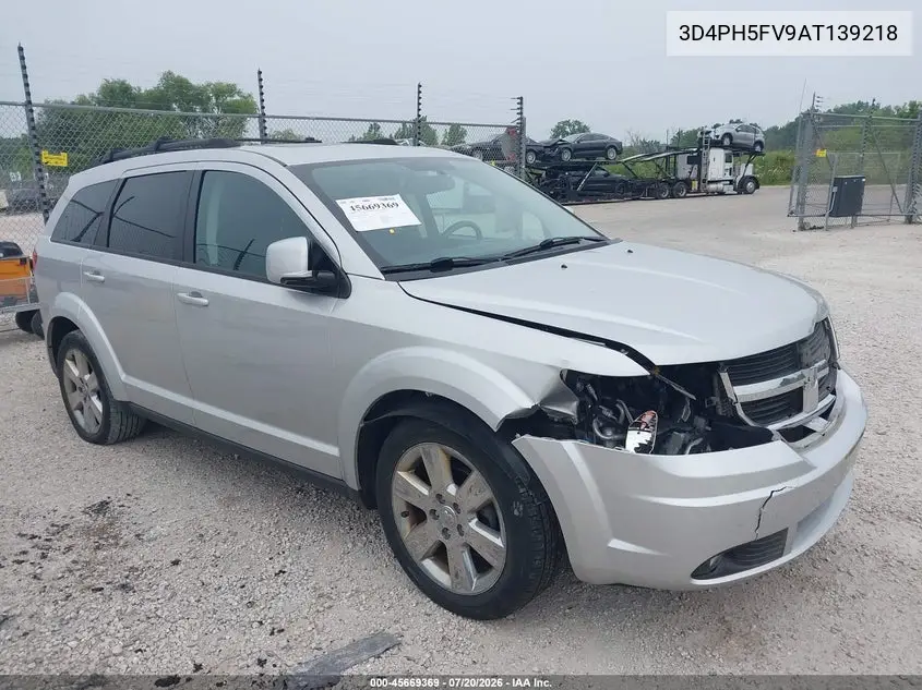 2010 Dodge Journey Sxt VIN: 3D4PH5FV9AT139218 Lot: 45669369