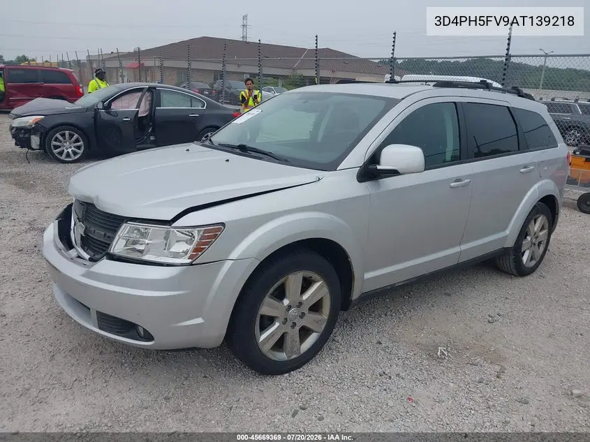2010 Dodge Journey Sxt VIN: 3D4PH5FV9AT139218 Lot: 45669369