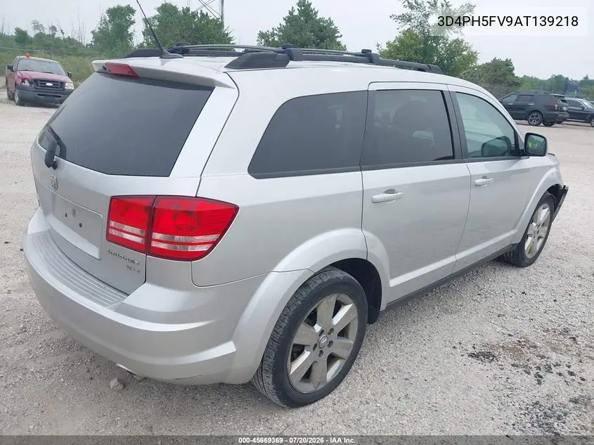 2010 Dodge Journey Sxt VIN: 3D4PH5FV9AT139218 Lot: 45669369
