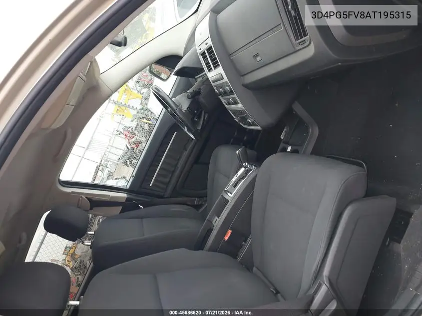 2010 Dodge Journey Sxt VIN: 3D4PG5FV8AT195315 Lot: 45686620