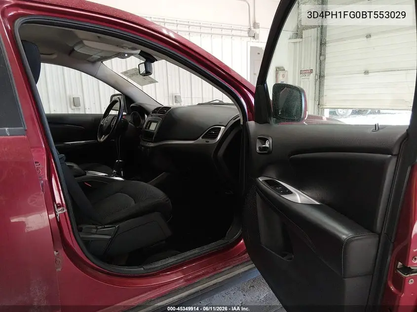 2011 Dodge Journey Mainstreet VIN: 3D4PH1FG0BT553029 Lot: 45349914
